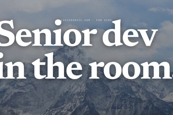 A sticky parallax hero in twenty lines of JS